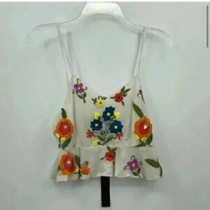 Revolve New with tags Bohemian bones karlita crop top in size xs